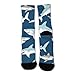 UTRSIFB Girl's Leisure Sports Socks, All Season Stockings, Soft Fashion Breathable Dress Decor Boots Socks Shark