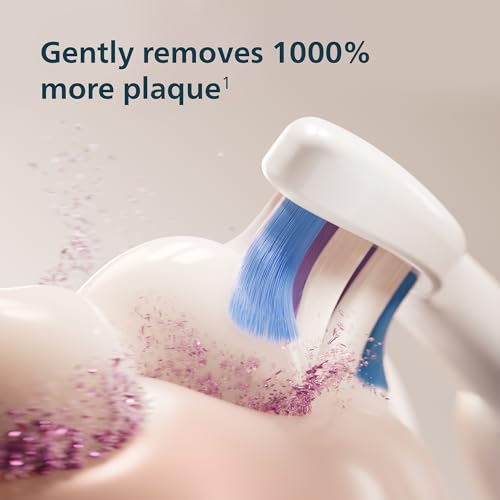Image of Philips Sonicare 6700 Series Electric Toothbrush - Next-Generation Sonicare Technology, Pressure Sensor, 9 Brushing Settings, SmarTimer, 21-Day Runtime, Travel Case, Light Pink, HX7412 /04