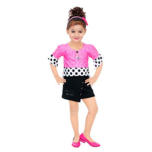 Image of Kids Mandi Floral Kid Girls Dresses, Round Neck Sleeveless Frock for Summer Wear, Casual Wear