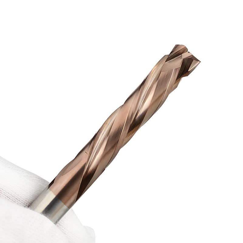 Frez kompresyjny górny i dolny, frez CNC z 3 rowkami węglowymi, 10x35x85mm