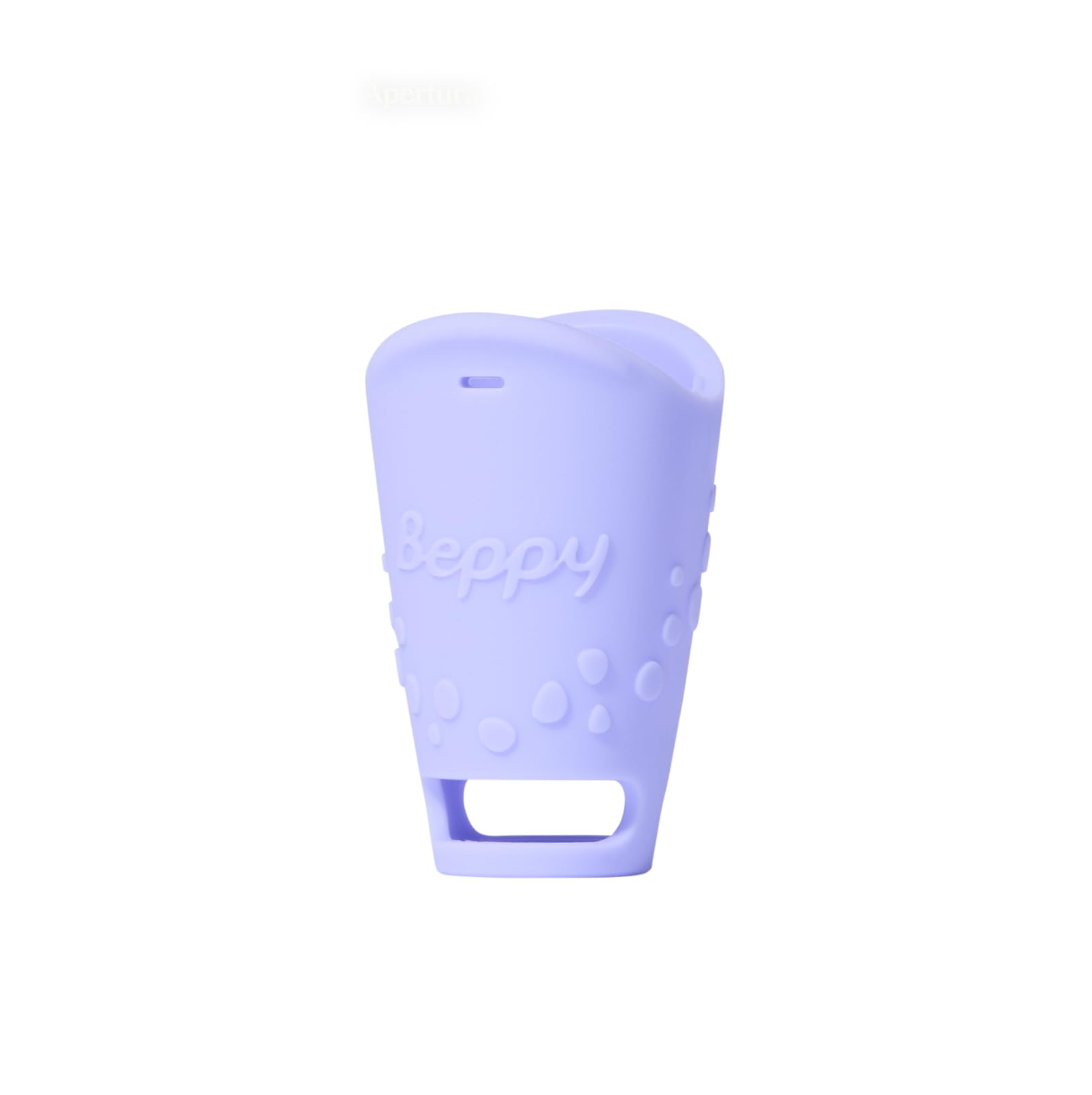 Beppy Hollow Tampon aus Silikon – wiederverwendbar (Lila)