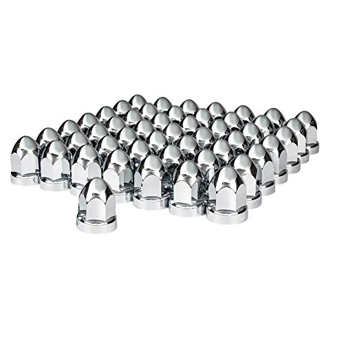 United Pacific 10049Cb - Wheel Lug Nut Cover Set - 33Mm X 2 3/4