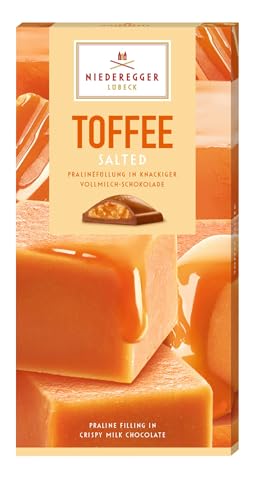 Niederegger Pralinen Tafel 'Toffee Salted' 100g