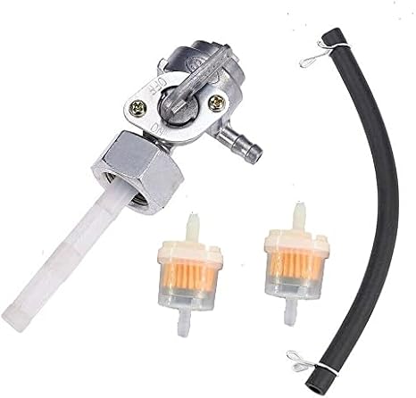 Fuel Shut Off Valve Petcock for Portable Gasoline Generator, Compatible with Titan Industrial Units, Smooth Fuel Flow for Home Backup Power and Camping