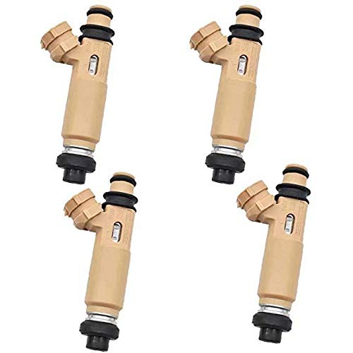 Hcodec 4PCS Fuel Injector Nozzle for Avensis RAV4 Camry/Vista Corona Townace/Liteace Carina FF ED Cadina 23250-74170 23209-74170