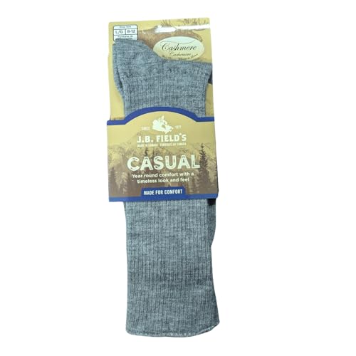 Image of J.B. Field's Men's & Women's Cashmere non-binding Casual Socks (1 Pair)
