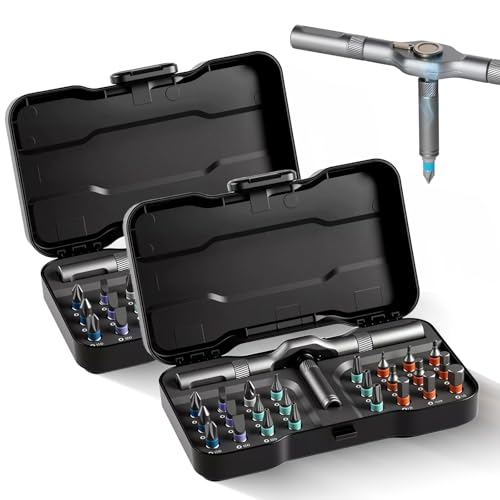 Image of DIY Screwdriver 24 in 1, 2026 New Multi Bit Magnetic Screwdriver Set Multifunctional Toolbox, 24 in 1 multifunctional household wrench screwdriver tool combination set (2)