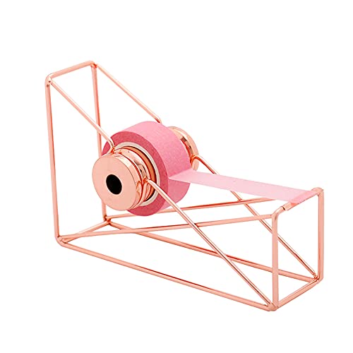 GDFFKS Distributeur de Ruban métallique, Support de Coupe-Ruban Creux, Mini-distributeurs de Ruban de masquage de Bureau Mignon, Cadeau Parfait de Papeterie pour Le Bureau et l'école Cover