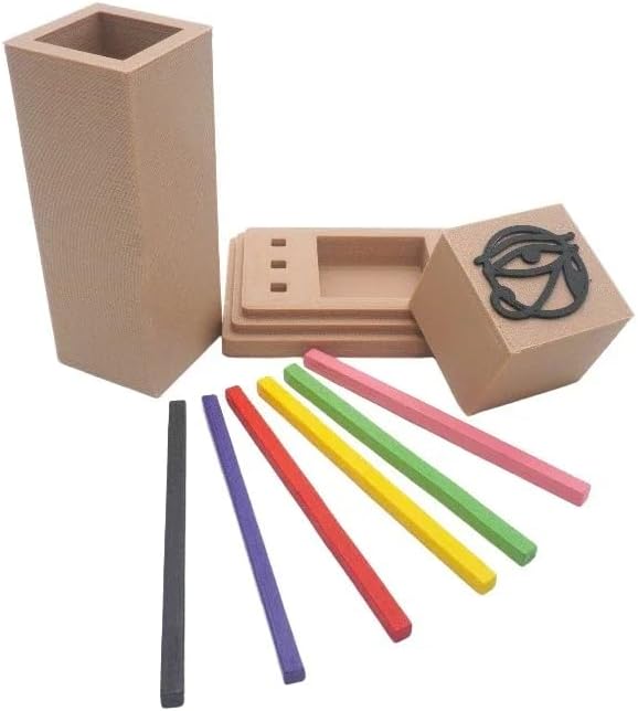 SUMAG Large Color Telepathy Sticks Magic Tricks Predict The Chosen Color Stick Prediction Magic Close up Illusions Gimmicks