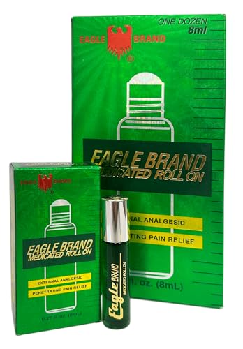 Eagle Brand Medicated Oil Roll-On, Dozen Pack, Pack of 12