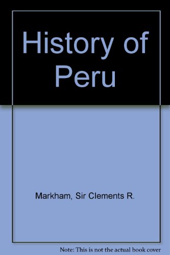 History of Peru 083710159X Book Cover