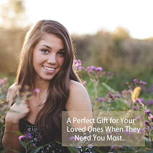 Uloveido Simulated Blue Fire Opal Statement Cocktail Ring for Women and Men with White Gold Plated RA03094