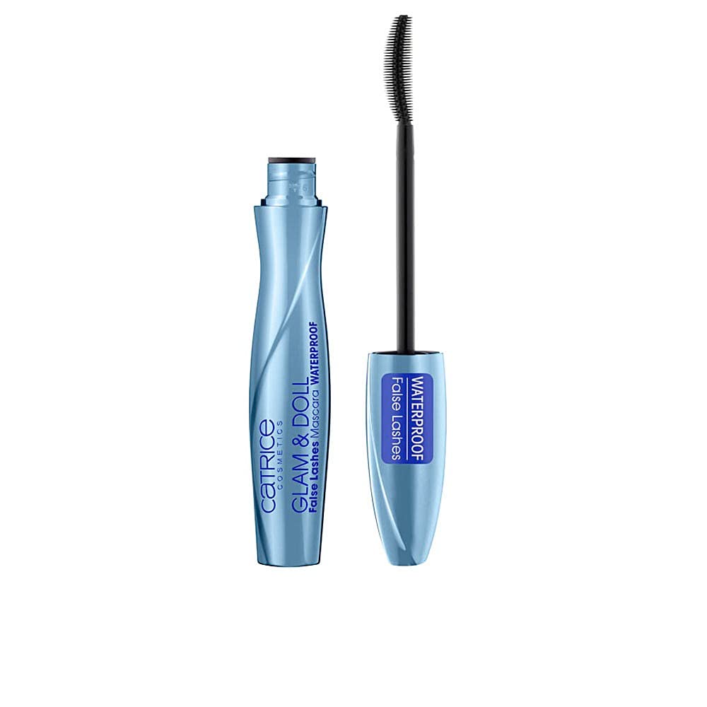 Mascara Waterproof Wimperntusche definierend verlängernd langanhaltend matt wasserfest vegan ohne Parfüm 10ml (Carbon Black, 10 ml (Pack of 1))