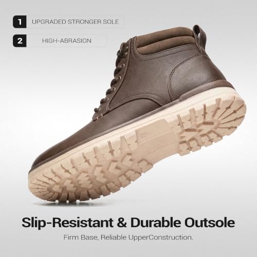 Image of Vostey Men's Boots Hiking Boots Casual Boots for Men