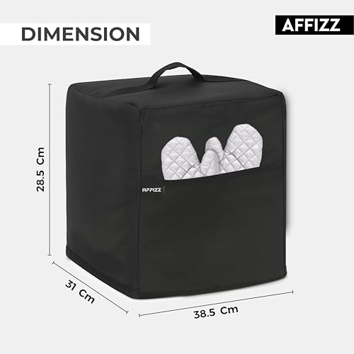 Image of Dustproof Air Fryer Cover for Philips 4.1L HD9200 /90 - Polyester Kitchen Oven and Home Appliances with Handle & Pocket | for Women, Men & Everyday Use