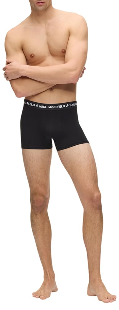 KARL LAGERFELD Uomo Geometric all Over Print Trunk (3 Pack)