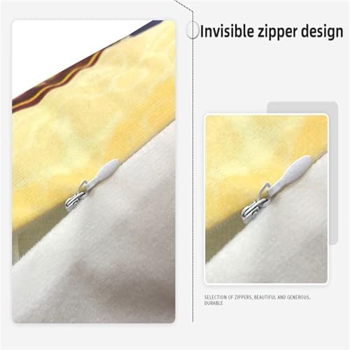 Housse de coussin extérieure imperméable et lavable blanche en velours doux