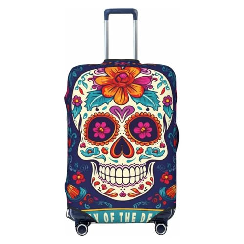 Dead Day Party Travel Luggage Covers - Elasticity Suitcase Covers Protector for Luggage 18-32 Inch