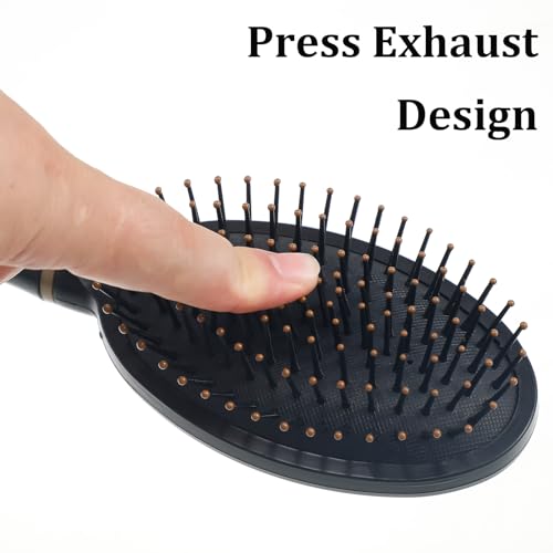 Foto von 6 Stück Haarbürste Set,Massag Kämme Mehrere Stile Bürste Haare für Frauen Männer Heimgebrauch, Reisen