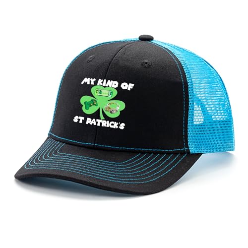 My Kind St Patrick Gamers St Patricks Day Gamers Men Boys Kids Workout Hats for Women Hiking Hat for Men's Light Weight Caps2