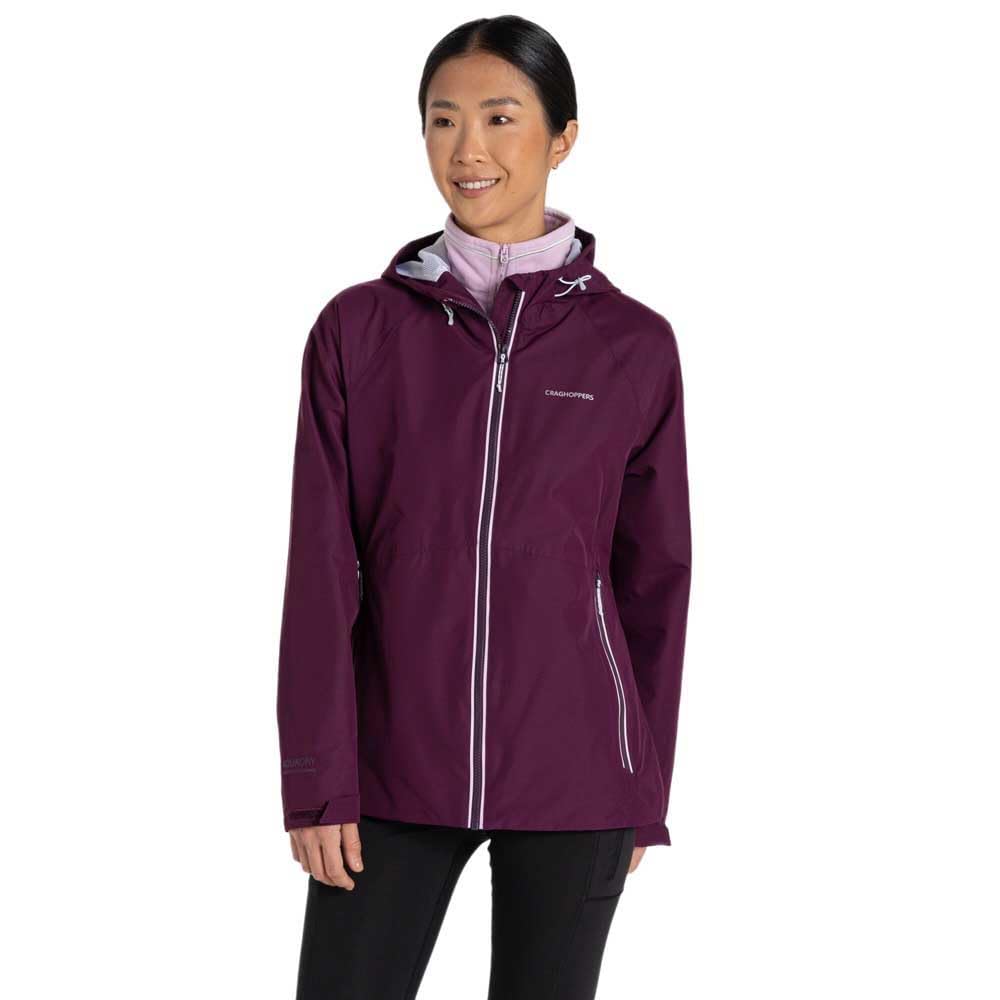 Craghoppers Women's Beet / Brielle Waterproof Jacket (20 Uk) (Beet)
