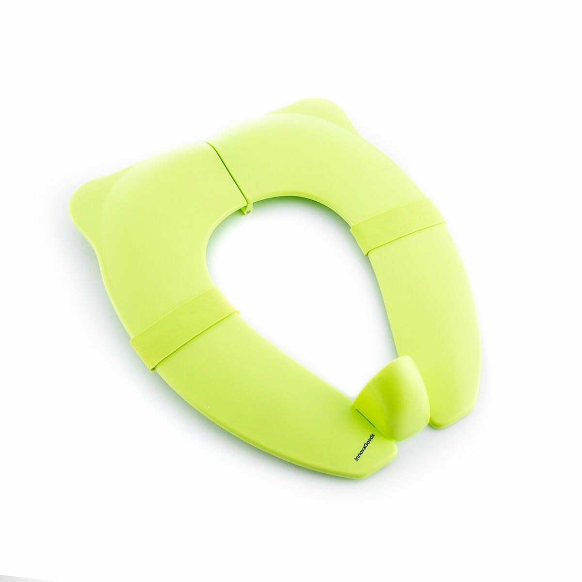 InnovaGoods® Adaptateur de siège de toilette pour enfants, siège de toilette pour enfants pliable avec base antidérapante, peu encombrant, siège de bébé portable, facile à nettoyer et à transporter.