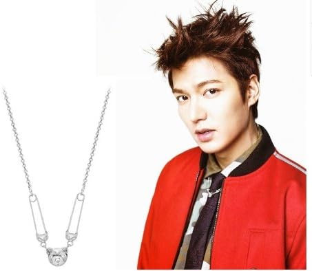 Amazon 韓国ドラマ 相続者たち でイ ミンホ イ ミノ が着用した安全ピンネックレス 恋人 ネックレス 通販