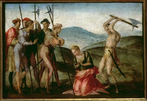 Impression peinture huile Francesco Granacci de celebres tableaux pour une decoration de luxe