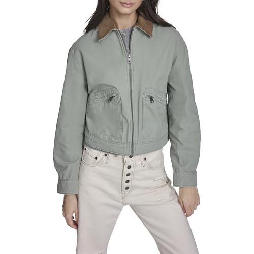 Levi's Women's Cotton Utility Jacket, Shadow, Medium - image 1