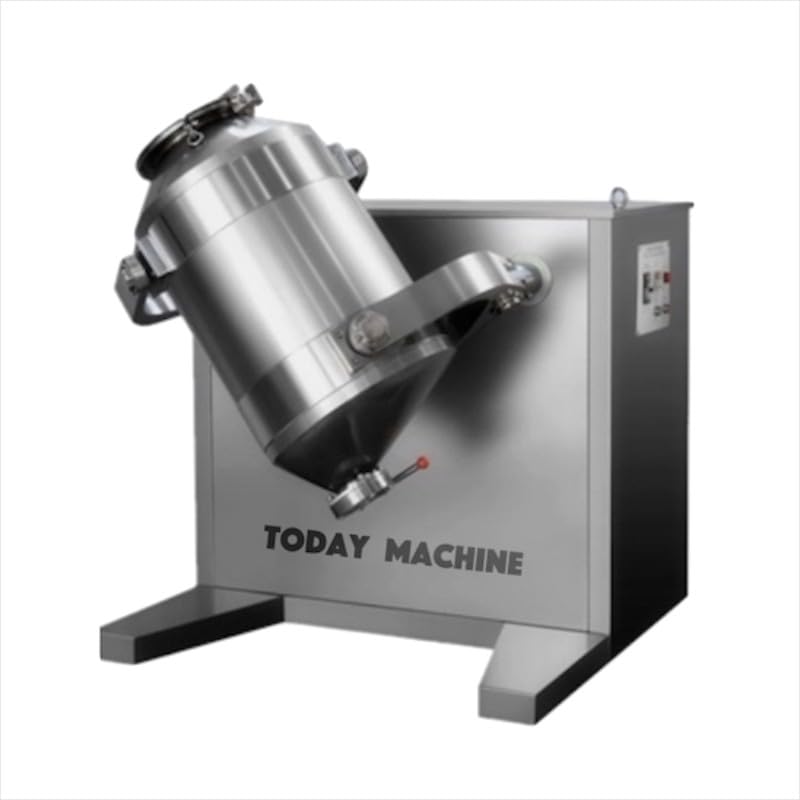 3D metal powder mixing machine swing rotating 3D industrial drum blender mixer