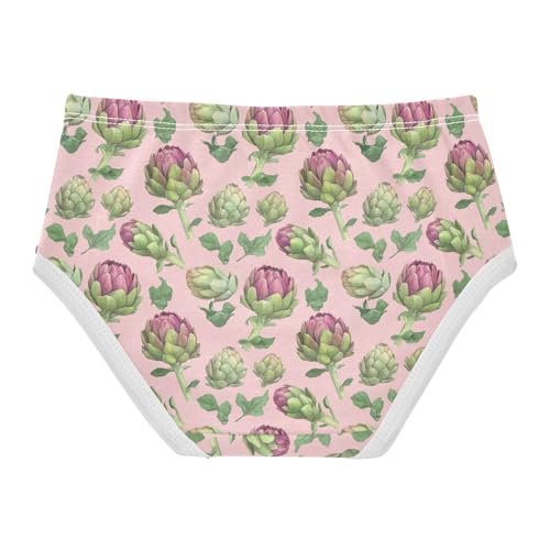 Girls' Underwear Artichoke Cotton Stretch Comfort Toddler Panties2