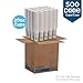 Dixie PerfecTouch 20 oz Paper Coffee Cups by GP PRO, Coffee Haze Design, 500 Count (25 Disposable Cups Per Sleeve, 20 Sleeves Per Case), 5320CD
