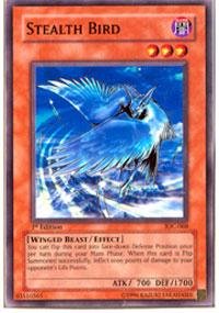 Amazon.com: Yu-Gi-Oh! - Stealth Bird (IOC-068) - Invasion of