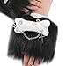 Arm Cuffs For Women Fashion Plush Cuff Sleeves Decorative Wrist Sleeve For Teens Girl Role Play Cuff Warmer Cuffs For Party, Black, One Size