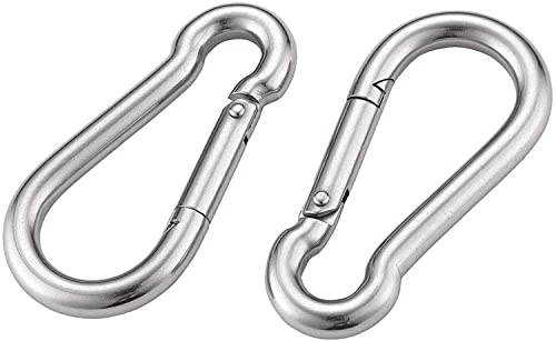 Image of Fitcozi Cable Attachments for Gym - Gym Equipment Accessories - Cable Machine Attachments - Crossfit Equipment for Home Gym Handles - Cable Pulley Equipment Gym (Carabiner Hook)