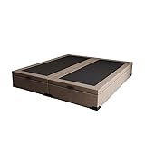 Base para Cama Box Queen Martin Premium com Baú Suede (45x158x198) Bege glide