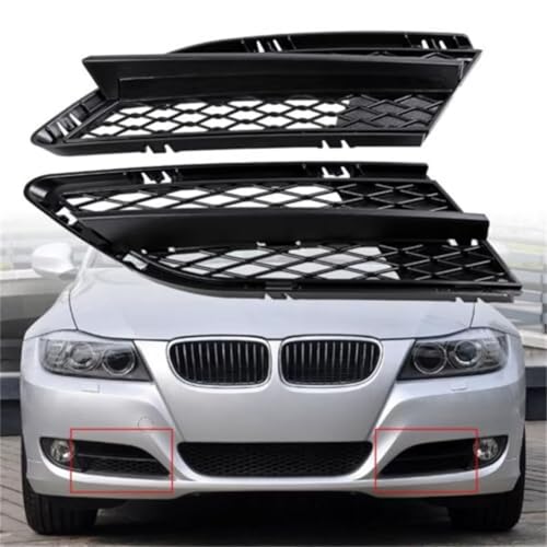 Cache antibrouillard pour BMW E90 E91 LCI 2008-2012 grille pare-chocs - 2