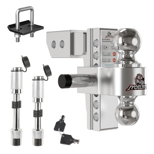 Adjustable Trailer Hitch (2.5" Receiver) 6" Drop & Rise (12,500 L...
