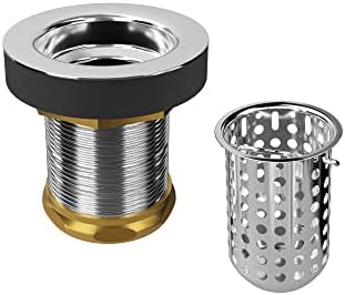 PROFLO PF73BR 1-1/2" Basket Strainers - Chrome