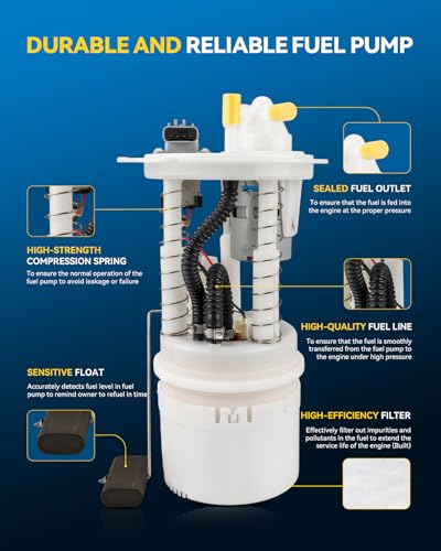 Image of PHILTOP Electric Fuel Pump Assembly FG0427, P76047M, SP7167M
