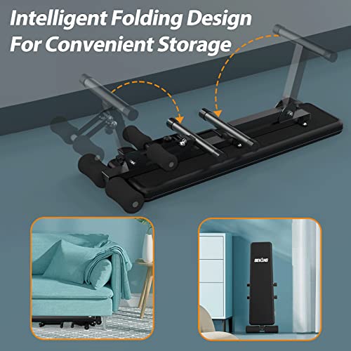 Beking Flat Weight Bench, 2-In-1 Workout Bench Adjustable Exercise Bench For Strength Training,Foldable Utility Decline Bench Press For Home Gym Fitness #TOP6