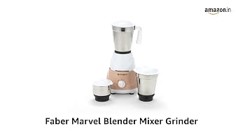Buy Faber Marvel 500W Blender Mixer Grinder, | Low-Noise, up to ...