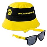  Borussia Dortmund BVB-Set Fischerhut und Sonnenbrille one Size