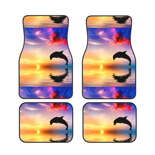 Alfombrillas para coche antideslizantes juego de 4 piezas de neopreno impermeable