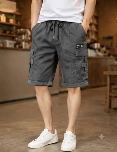 Image of Brulry Men's Shorts || Cotton Casual Shorts for Man || Shorts Pant for Men