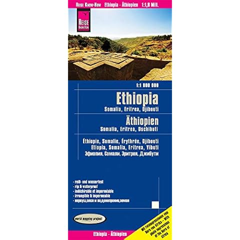 Ethiopia / Somalia / Djibouti / Eritrea 2015 (English, Spanish, French, German and Russian Edition) Cover