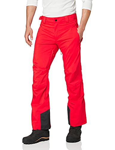 Helly-Hansen Legendary Insulated Ski Pant for Men - Waterproof, Windproof, Breathable Ski/Snowboard Pants with PrimaLoft Insulation, 222 Alert Red - S