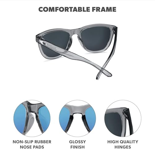 Image of Knockaround Square Polarized Sunglasses for Men & Women - UV400 Protection