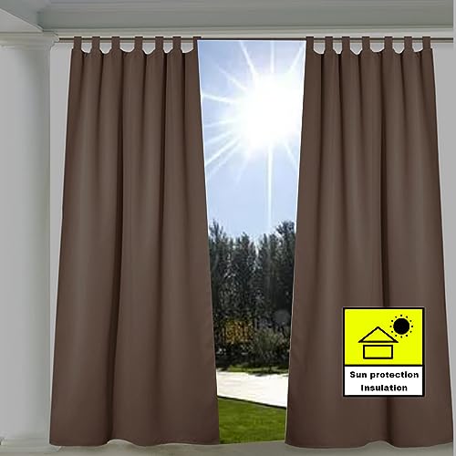 Rideau extérieur isolant et thermique vert clair pour pergola - 6