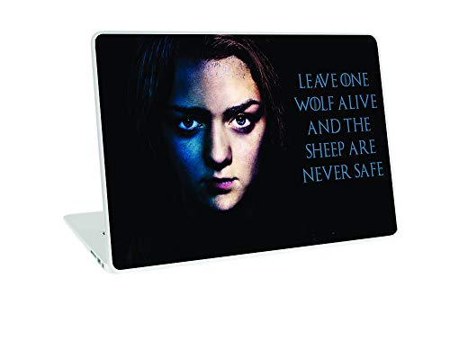 Image of Galaxsia Game of Thrones(GOT) Vinyl Laptop Skin /Sticker /Cover /Decal Compatible for 17 to 17.3 Inches Laptop(Hp /Dell /Sony /Acer /Lenovo.. Etc) Or Notebook.